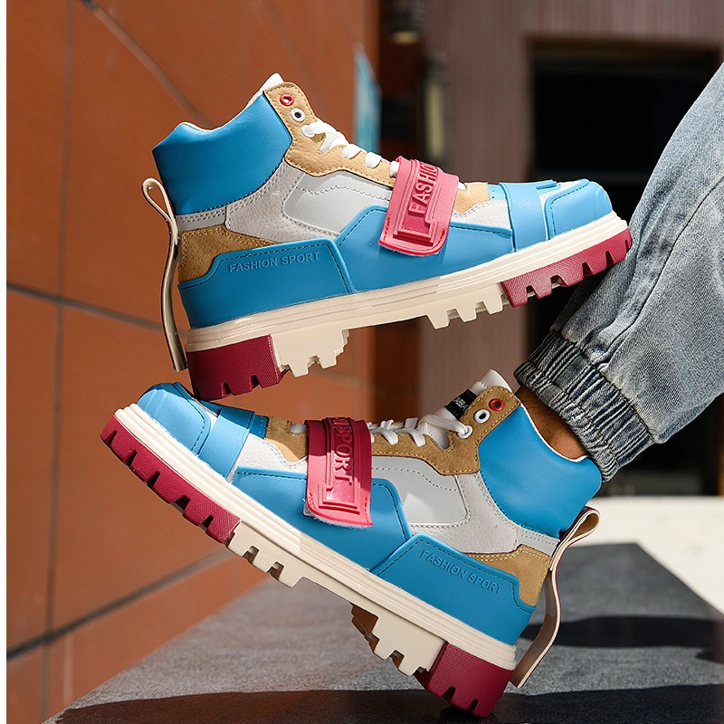 High top Martin boots