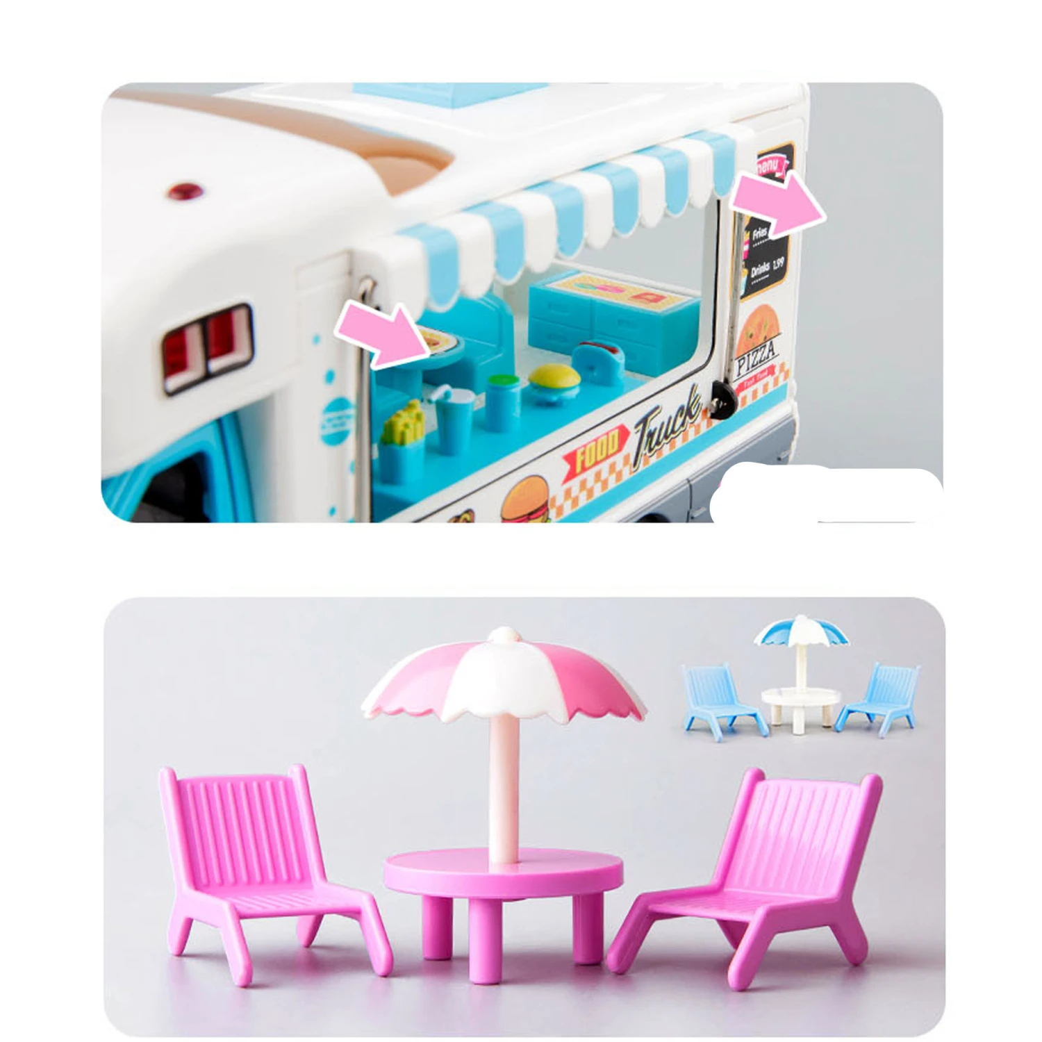 Children's toy car model with voice broadcast