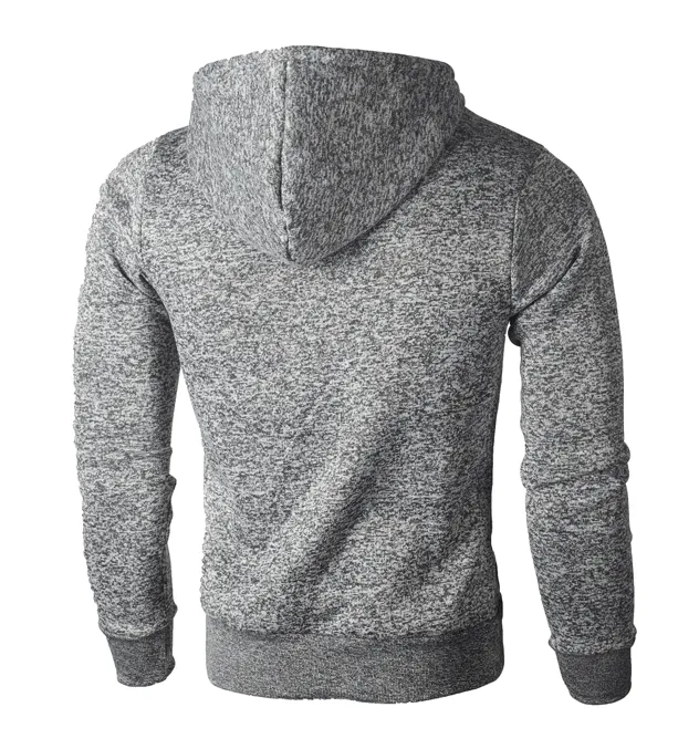 Fleece hooded sweater