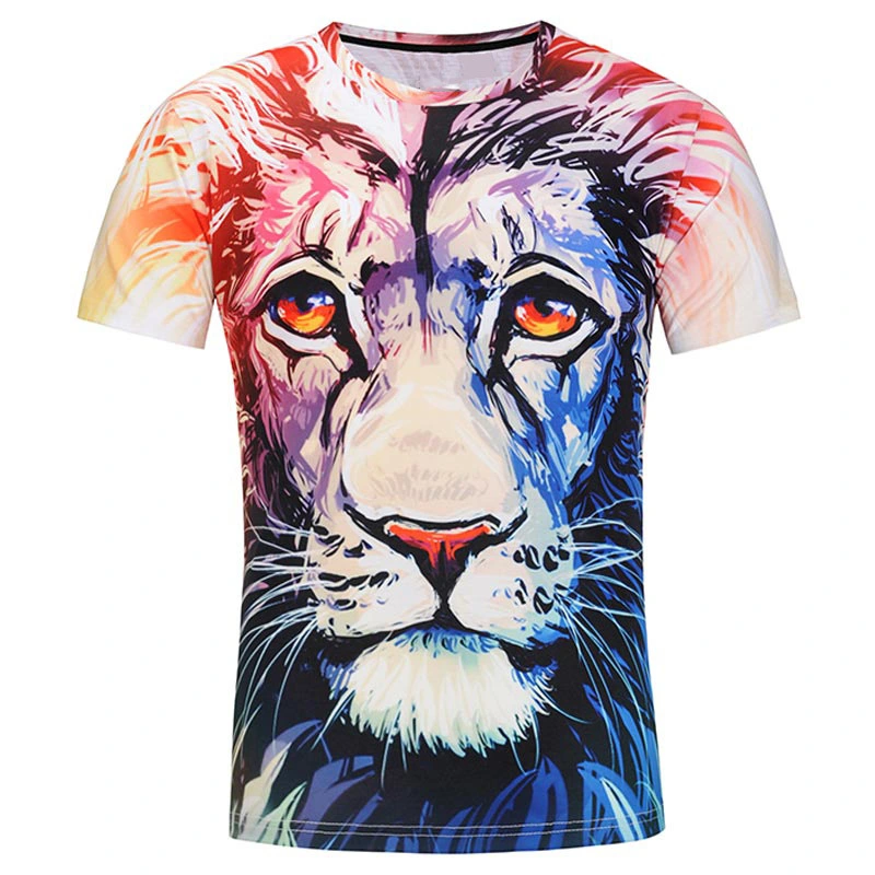 Color lion T-shirt