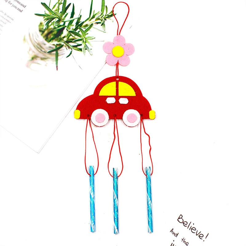 Kindergarten Handmade Ornaments Cute Cartoon Wind Chimes Small Gifts