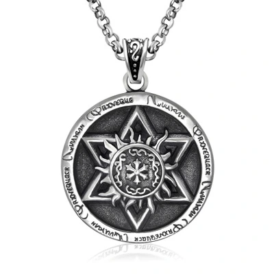 Pentagram Titanium Steel Necklace