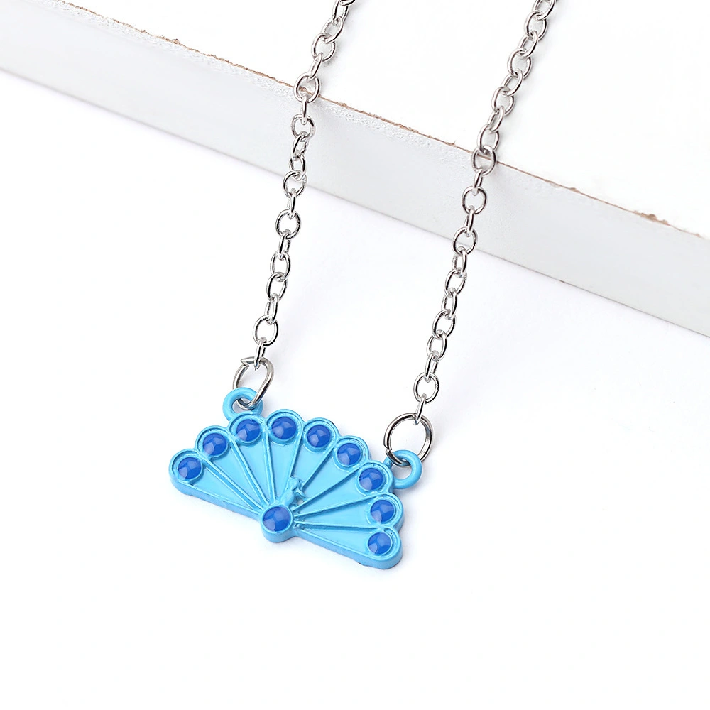 Personalized Fashion Jewelry, Peacock  Necklace, Alloy Jewelry