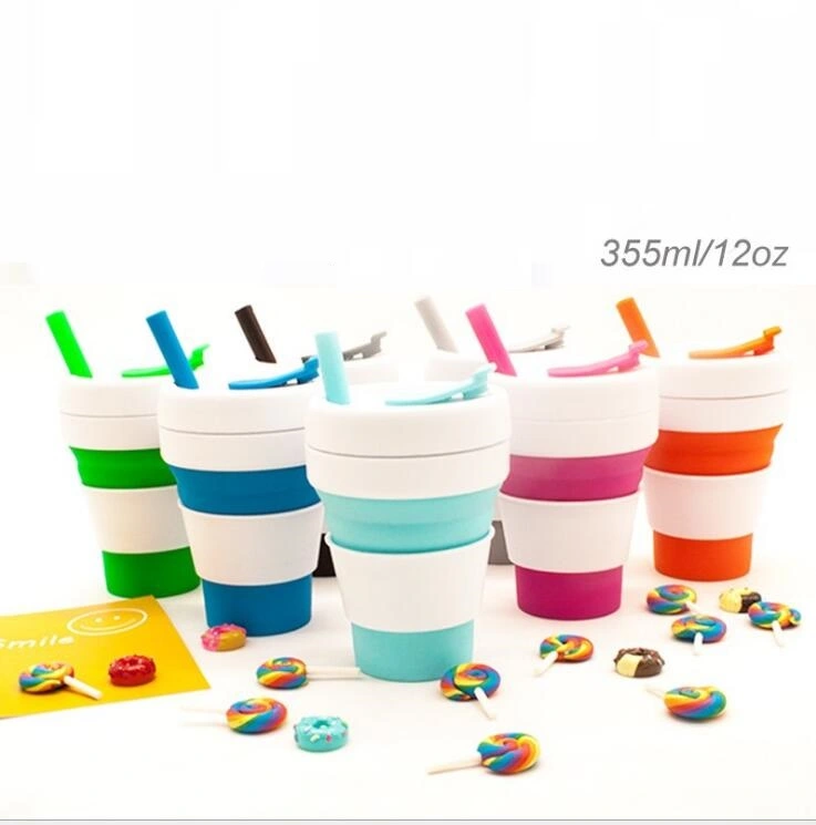 Travel folding coffee cup