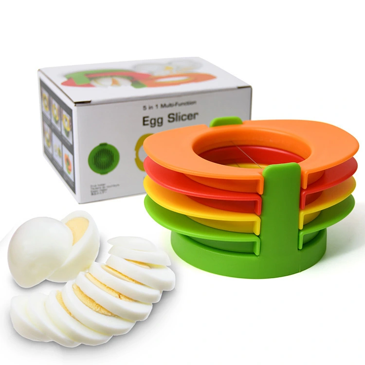 Multifunctional Rainbow Egg Cutter