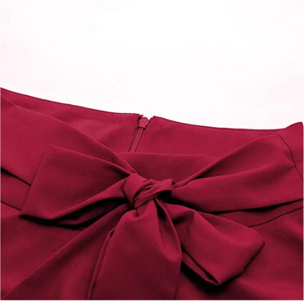 Women's bust pleated skirt