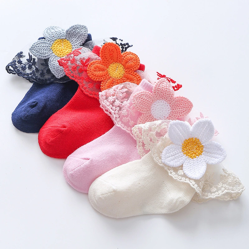 Korean style princess socks autumn and winter girls socks