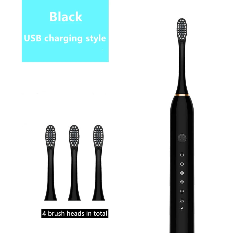 Sonic Vibration 6-Speed Adult Soft Toothbrush
