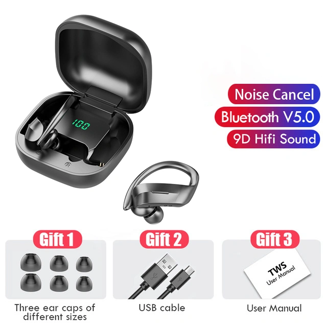 Wireless bluetooth headset