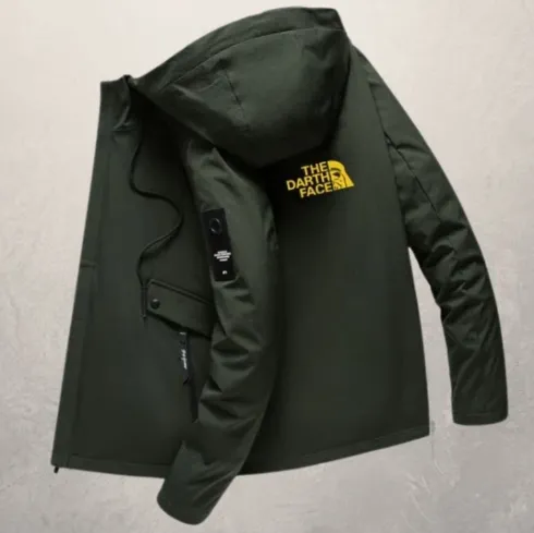 Men's Jacket Casual Loose Sports Hooded Jacket