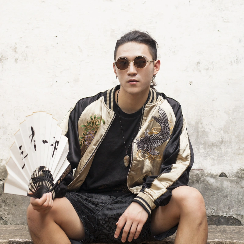 Double-sided embroidery jacket