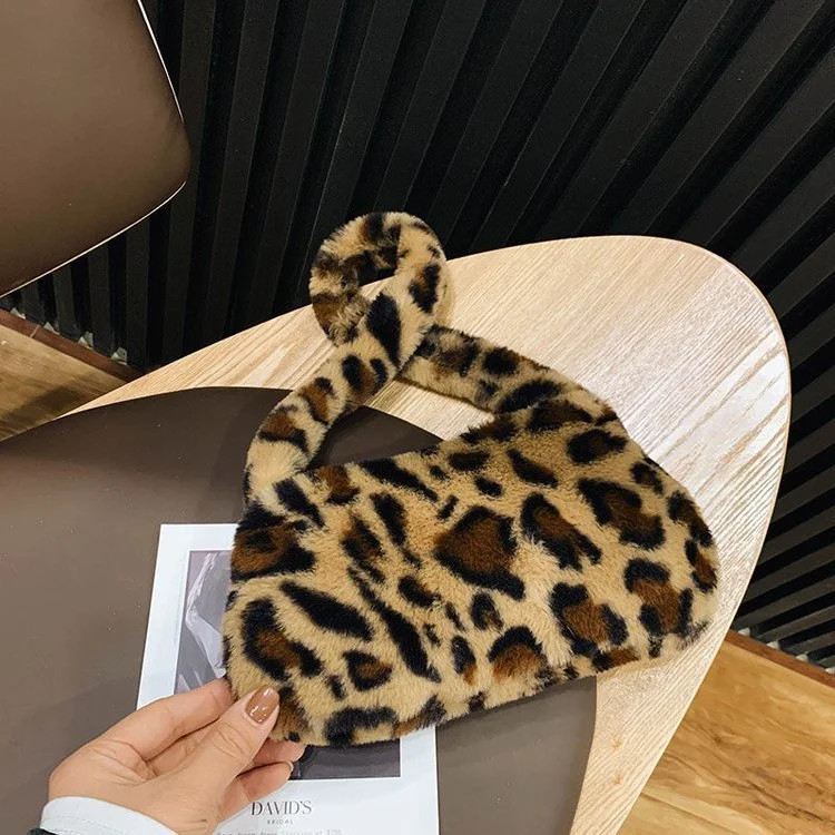 Fashion Lamb Wool Ladies Shoulder Bag