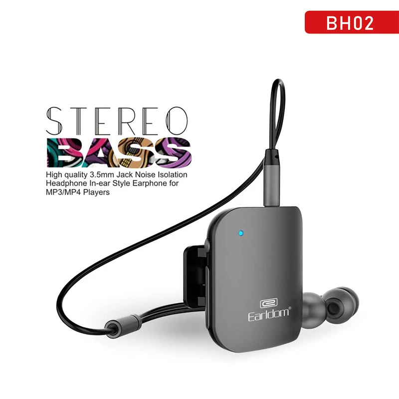 Bluetooth audio receiver running headphones