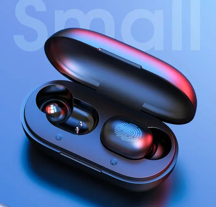 Haylou GT1 TWS Fingerprint Touch Bluetooth Kopfhörer, HD Stereo Drahtlose Kopfhörer, Noise Cancelling Gaming Headset