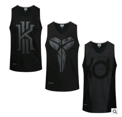 Basketball vest male Curry Durant star loose large size quick-drying breathable sleeveless running vest