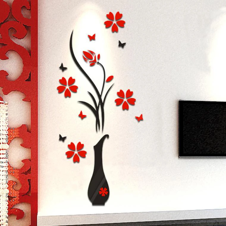 Acrylic Decorative Painting 3D Crystal Flower
