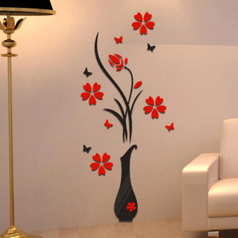 Acrylic Decorative Painting 3D Crystal Flower
