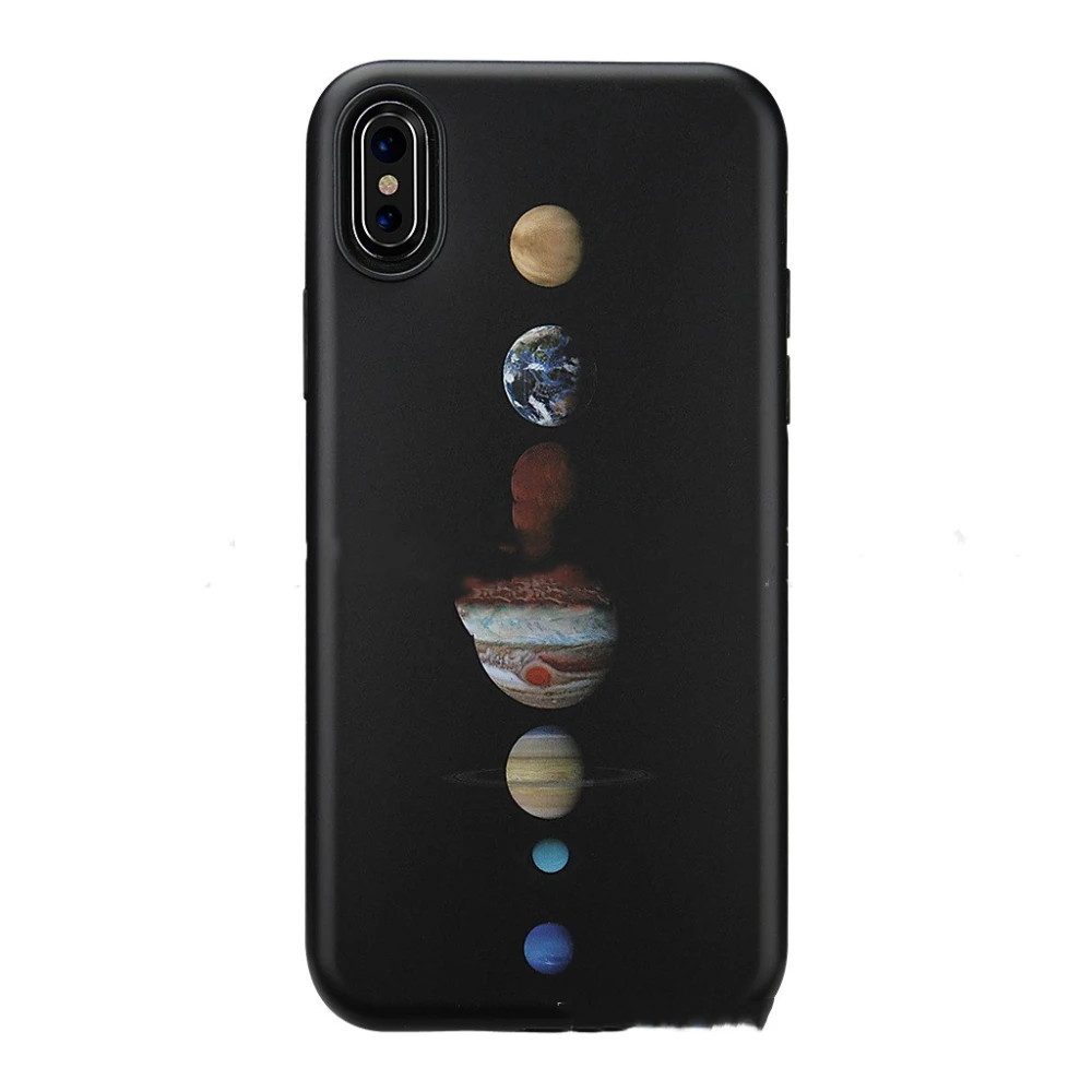 Compatible with Apple, Starry Sky Suitable For IPhone 7 Plus Matte Black Phone Case