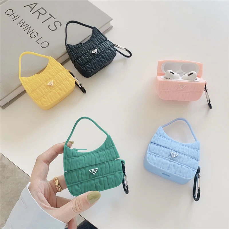 Cute small shoulder bag earphone protective cover