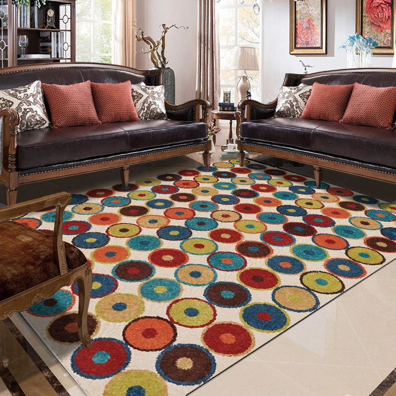 Circle Bedroom Door Living Room Kitchen Bathroom Floor Mat