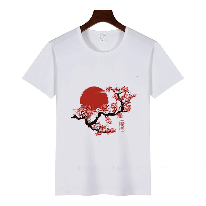 Faceless Men's Totoro Print T-shirt