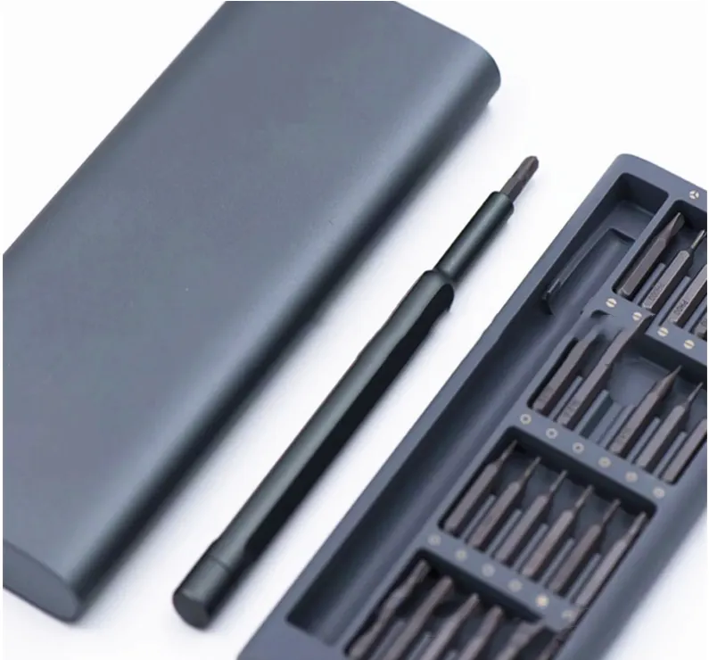 24 in 1 refined aluminum alloy screwdriver S2 steel screwdriver precision set