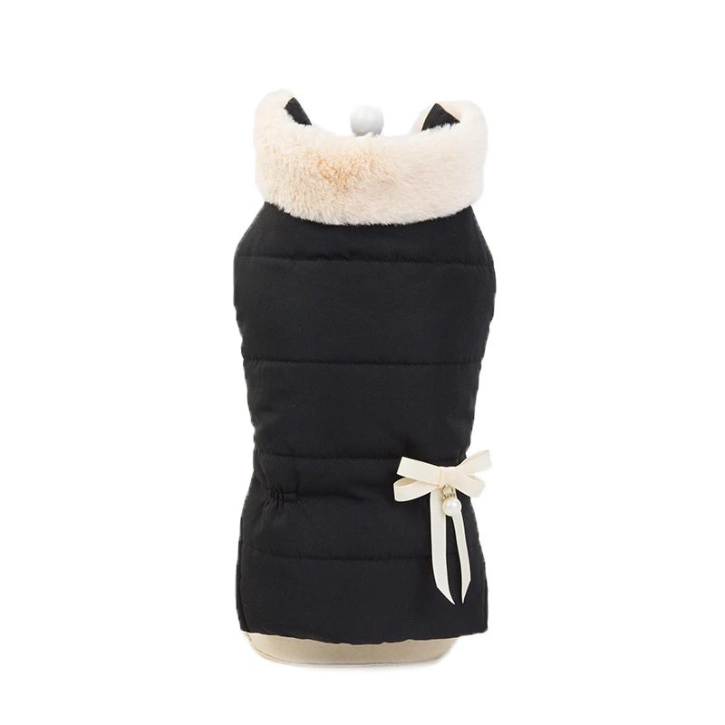 Pet clothes with bow
