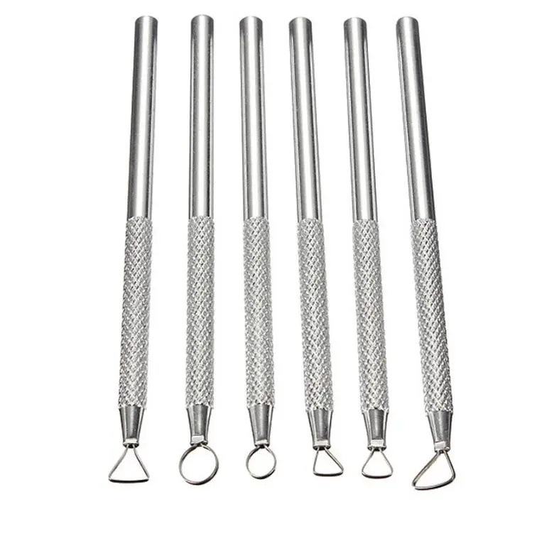 6Pcs Polymer Clay Ceramic Tape Sculpture Tools Clay Sculpture Sculpture Caving Scraper Craft Modeling Tools
