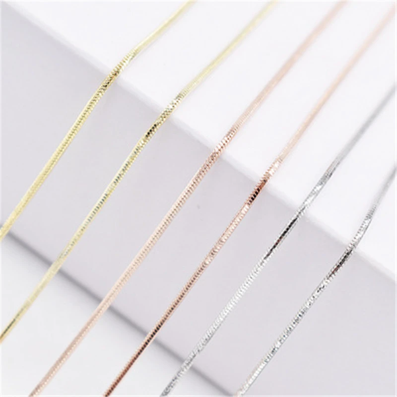 S925 Sterling Silver Box Chain 45cm, Single Shot Will Not Be Shipped