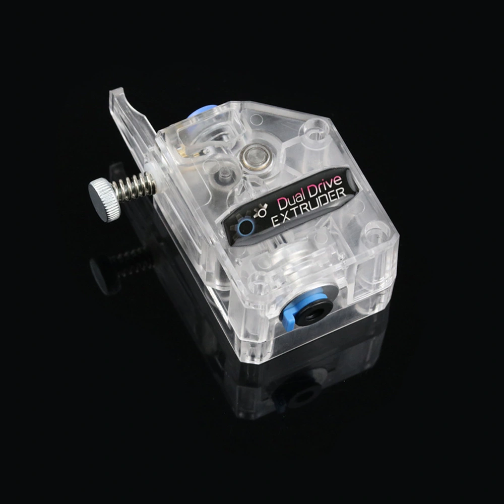 3D Printer Accessories, New Bmg Extruder, Transparent Type, Dual Gear Feeding, Soft Consumables