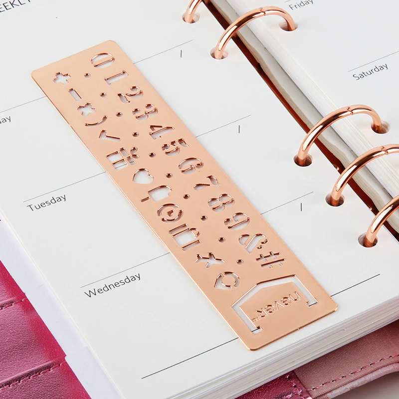 Stationery Hollow DIY Creative Hand-painted Ruler