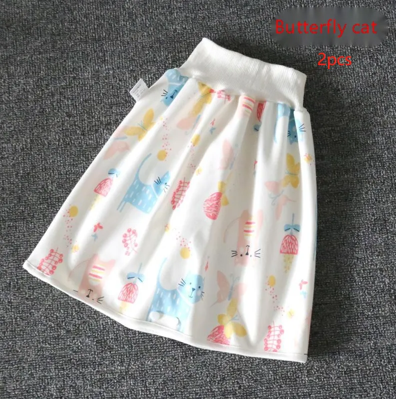 High waist waterproof diaper skirt