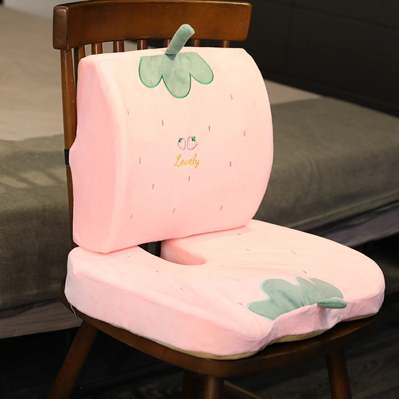 Memory Foam Cushion Office Sedentary Cushion Backrest