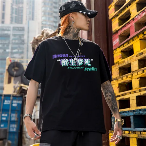 Alphabet illusion short sleeve