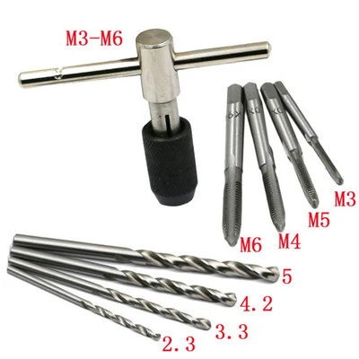 9 - piece set of tap wrench