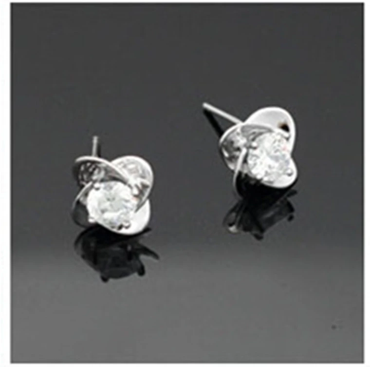 Four-leaf clover earrings