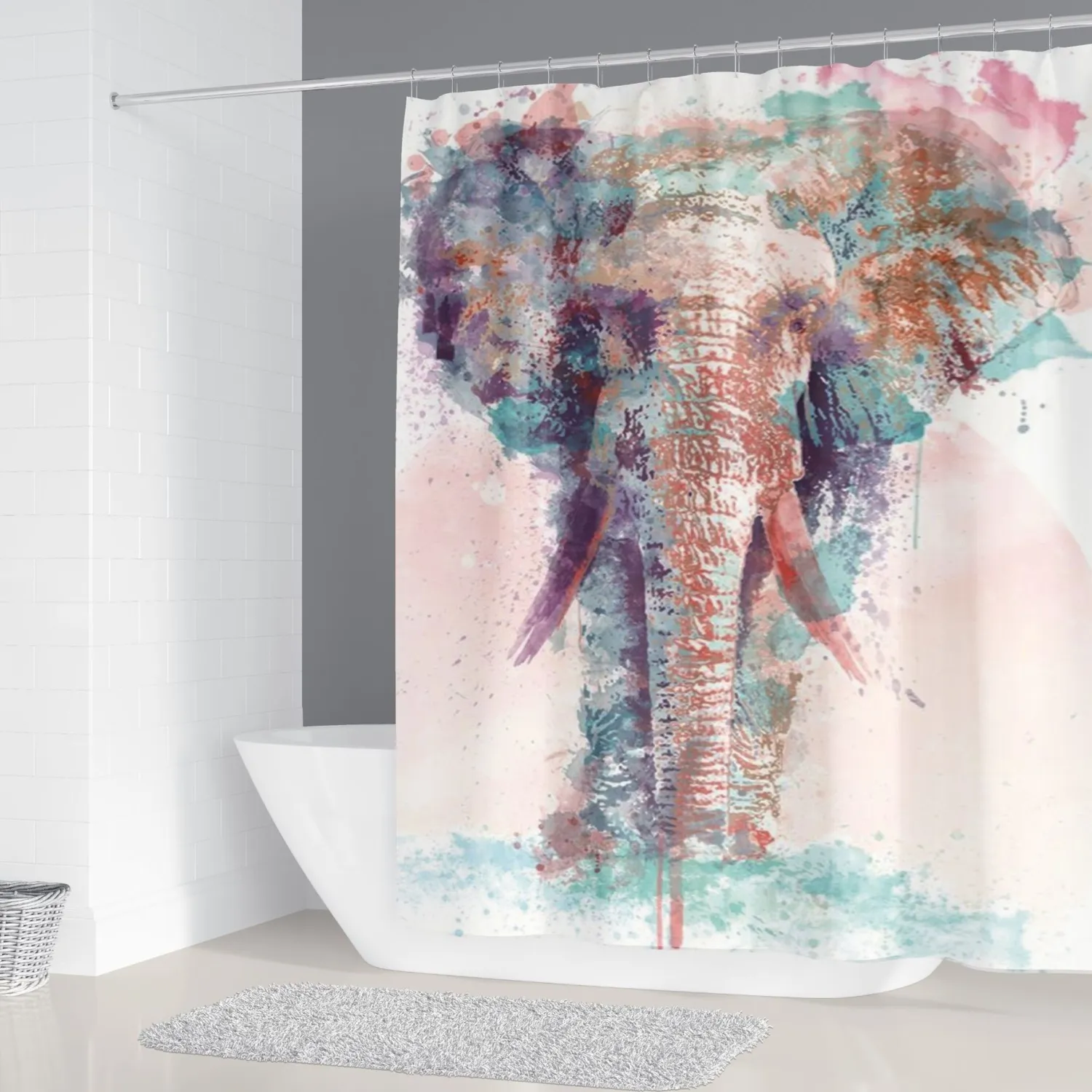 Shower curtain set