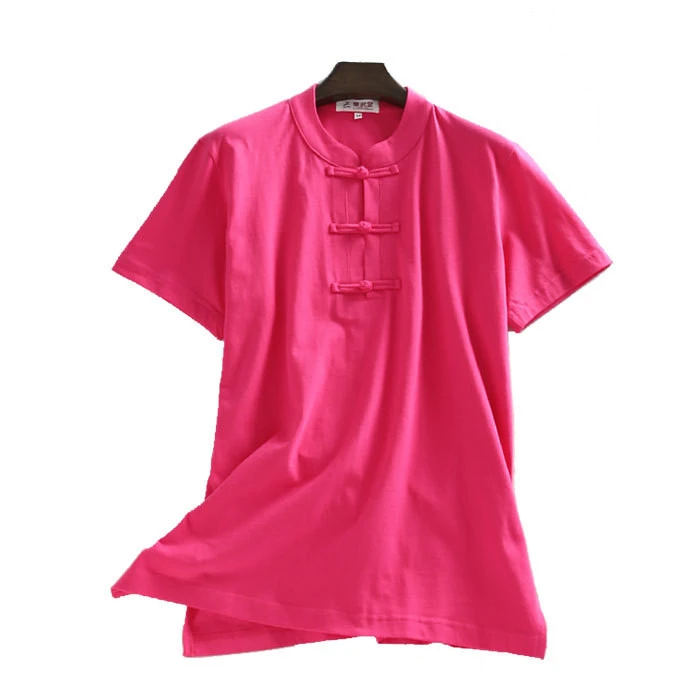 Tai Chi Clothing t-Shirt Pure Cotton Short Sleeves