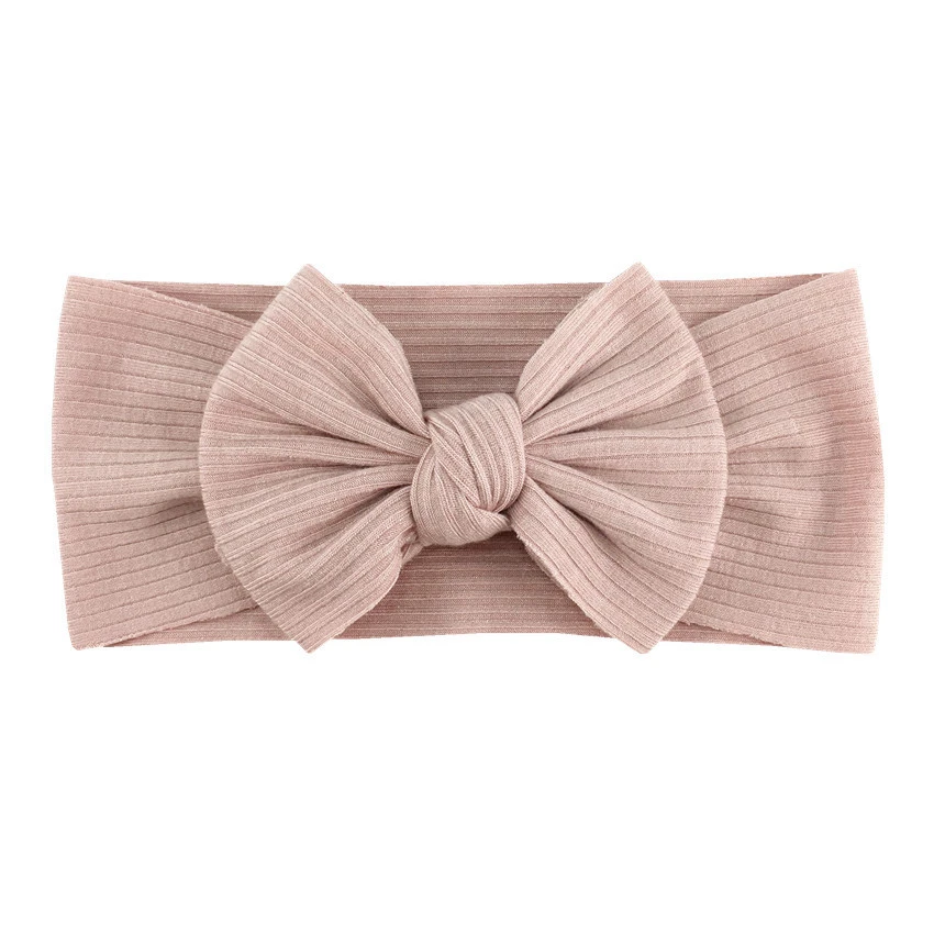 Baby Hair Band Thread Elastic Bow Hair Band