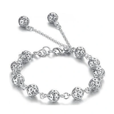 Hollow Individuality Bracelet in Sterling Silver