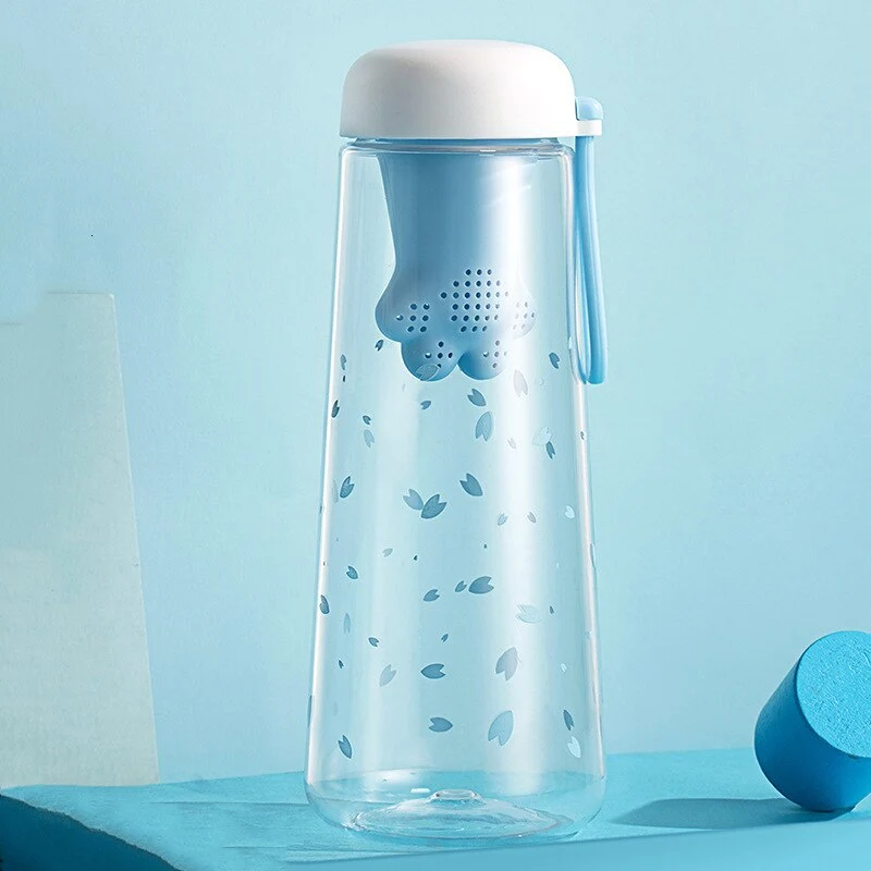 Cute cat paw plastic cup