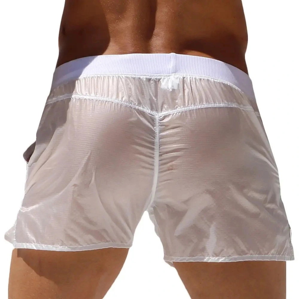 Transparent Sexy Unlined Shorts Casual Sports Pants