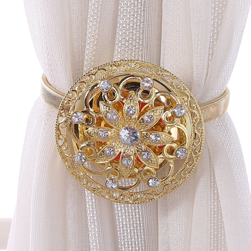 Curtain flower rope strap