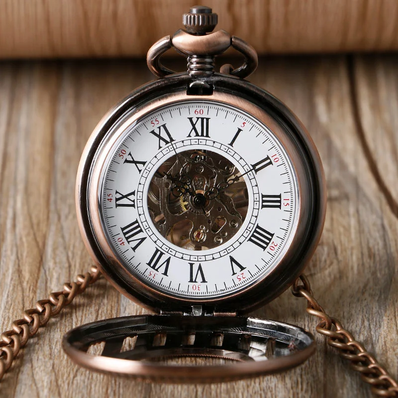 Vintage manual mechanical pocket watch