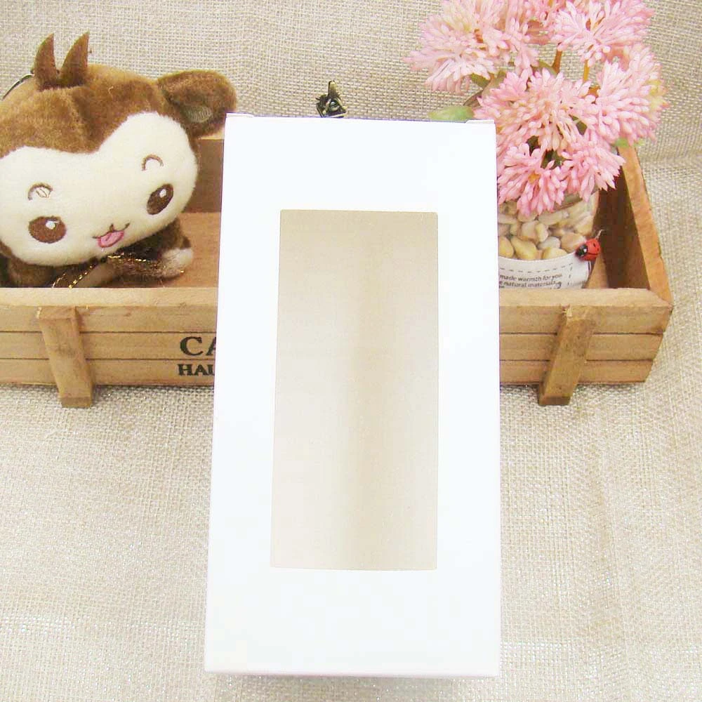 Rectangle Paper Box Pvc Window Box Gift Box