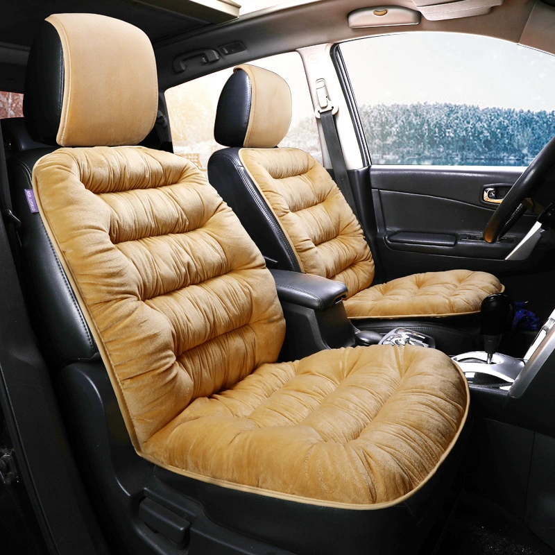 Universal Winter Warm Plush Cloth Car Seat Cushion