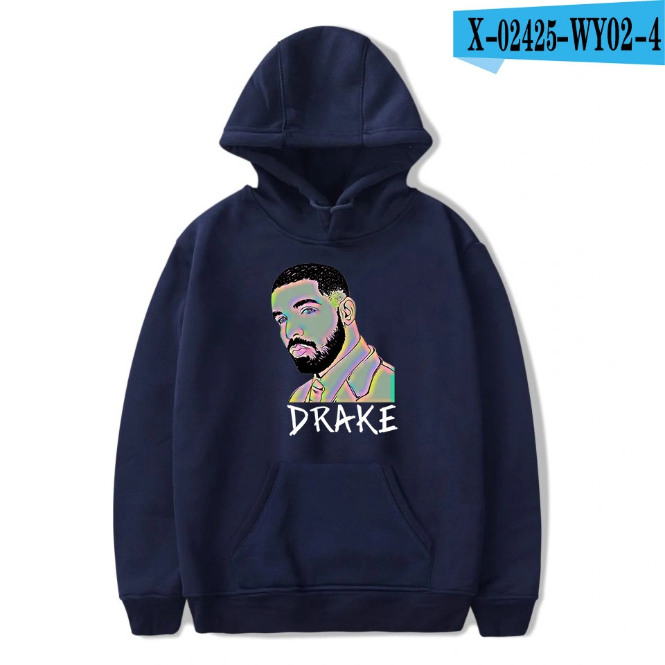 Drake Surrounding Fashionable Loose Men's and Women's Hooded Sweater