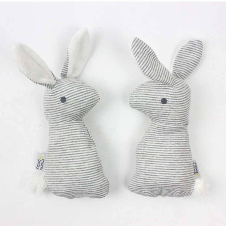 Baby toys, 0-1 year old cute rabbit, hand grip stick, BB stick paper, baby plush toy.02