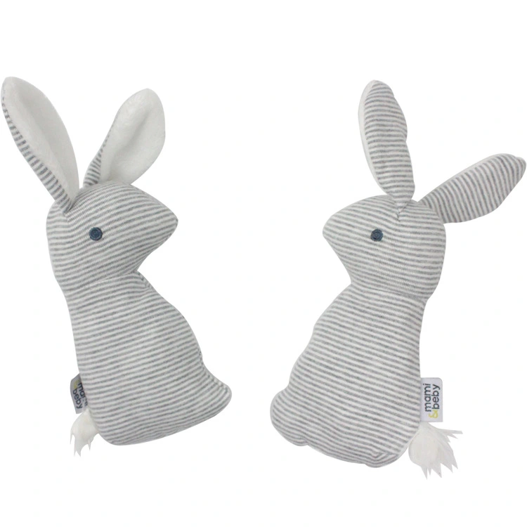 Baby toys, 0-1 year old cute rabbit, hand grip stick, BB stick paper, baby plush toy.02