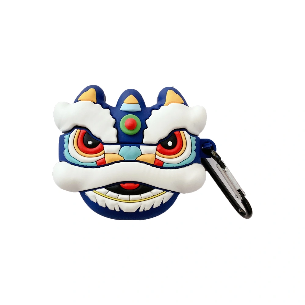 Compatible With Apple, Lion Dance For IPhone1 2 Generation Silicone Earphone Shell